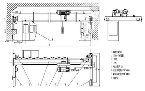 LDP型電動單梁起重機 LDP型電動單梁起重機