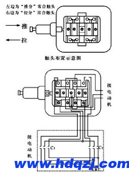 電動葫蘆斷火限位器接線圖 電動葫蘆斷火限位器接線圖