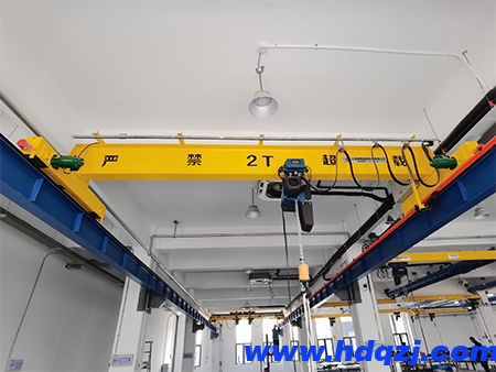 2T歐式單梁起重機（配環(huán)鏈電動葫蘆）